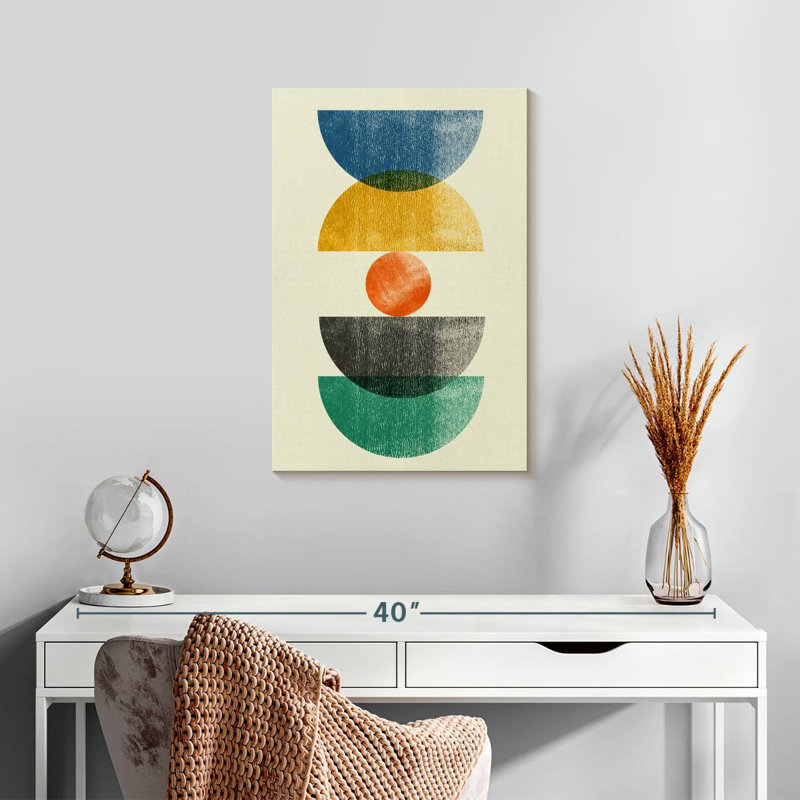 Demi-lunes Avery Mid-Century I, H 24 po x l 16 po