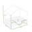 Wood Floor Bed with Canopy-590168346