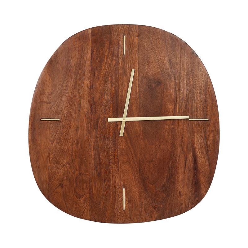 Blakeston Solid Wood Wall Clock