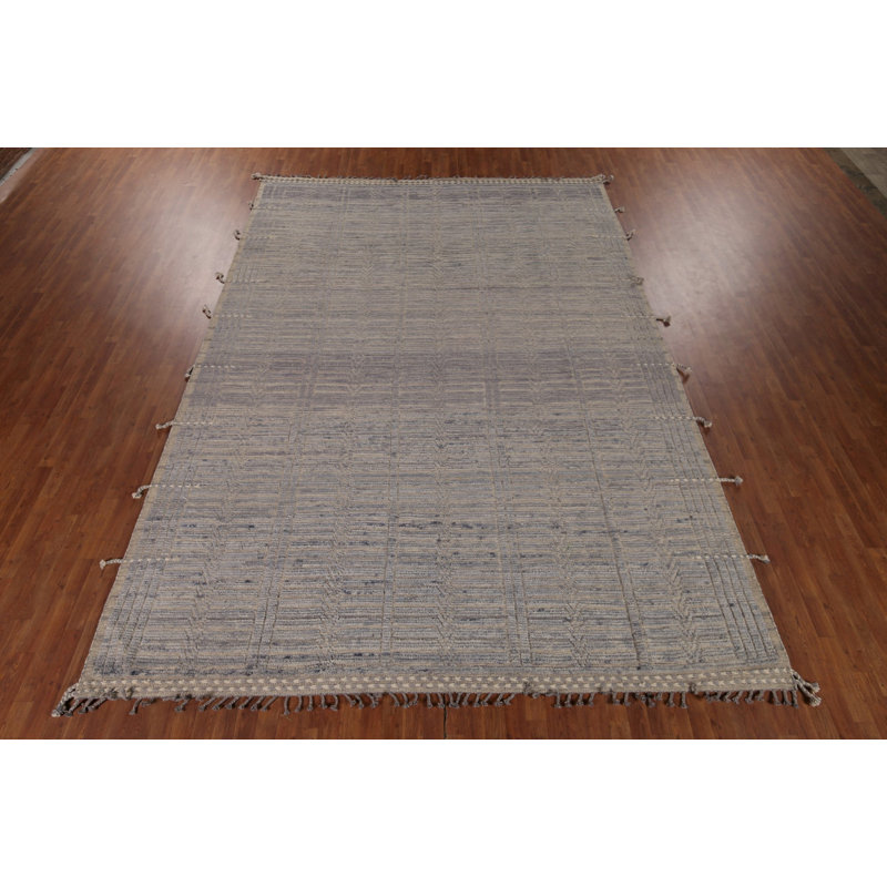 One-of-a-Kind Rectangle: 9'10'' X 14'3'' Wool Area Rug in