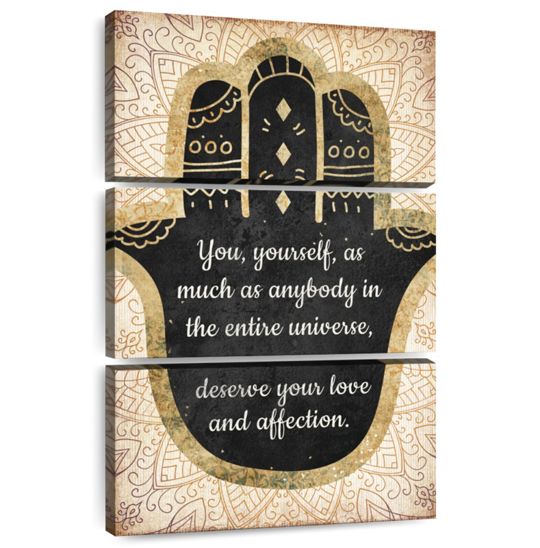 Tergel Love Zen Quote, 32" H x 20" W
