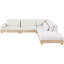 Canapé modulaire 5 pièces en tissu chenille 120 po Turin-84797145-84797146-84797144