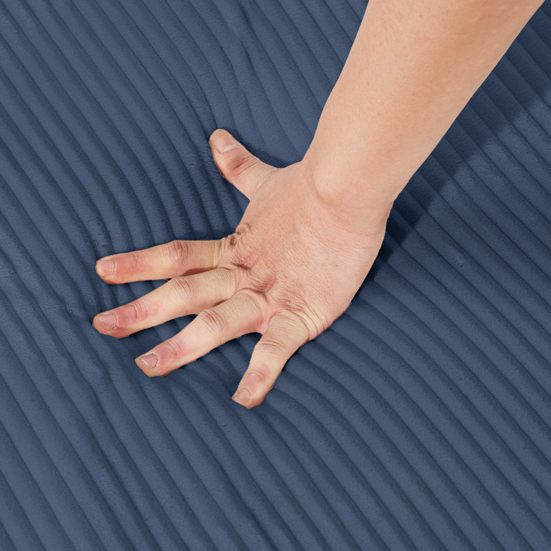 Canapé modulaire Castillon Boneless Cloud, Polyester bleu