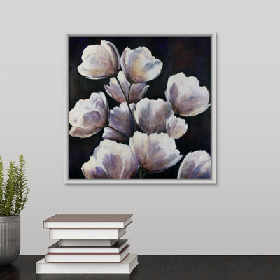 «Wine and Roses», peinture sur toile