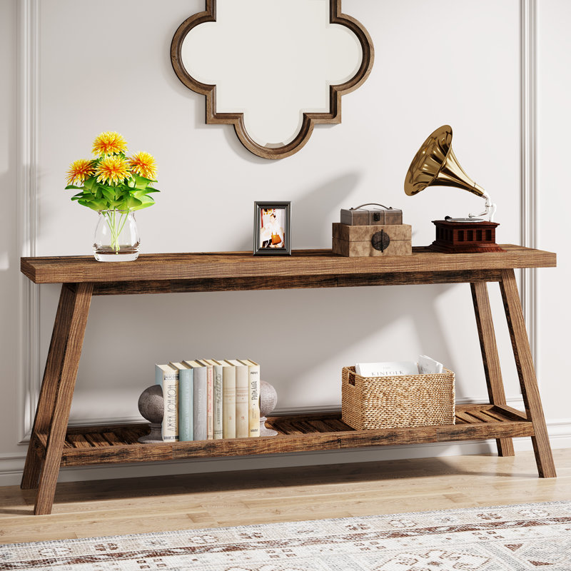 Nunamaker 70.9'' Console Table, Brown