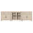 Scarlett TV Stand For TV, 3-In-1 TV Console Table For 85 Inch TV, Entertainment Center With Glass & Wood Door, Light Oak-543950080