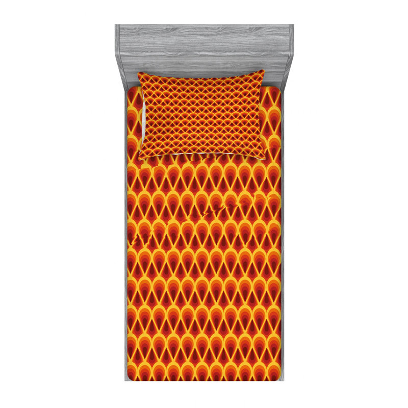 Ensemble de draps en micro-fibre, Ensemble de draps pour lit simple TG + un drap-hou