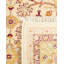 Tapis unique ivoire / beige / brun noué à la main Keller de 6 pi 2 po x 8 pi 10 po Keller
