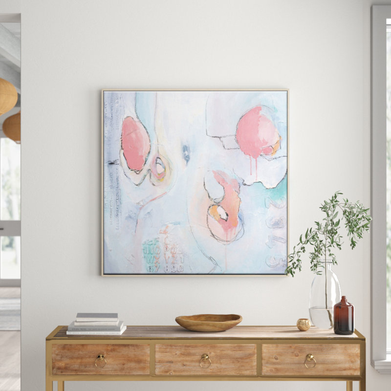 Chloe by Julie Ahmad - Print on Canvas, Timber, 102cm H x 102cm W