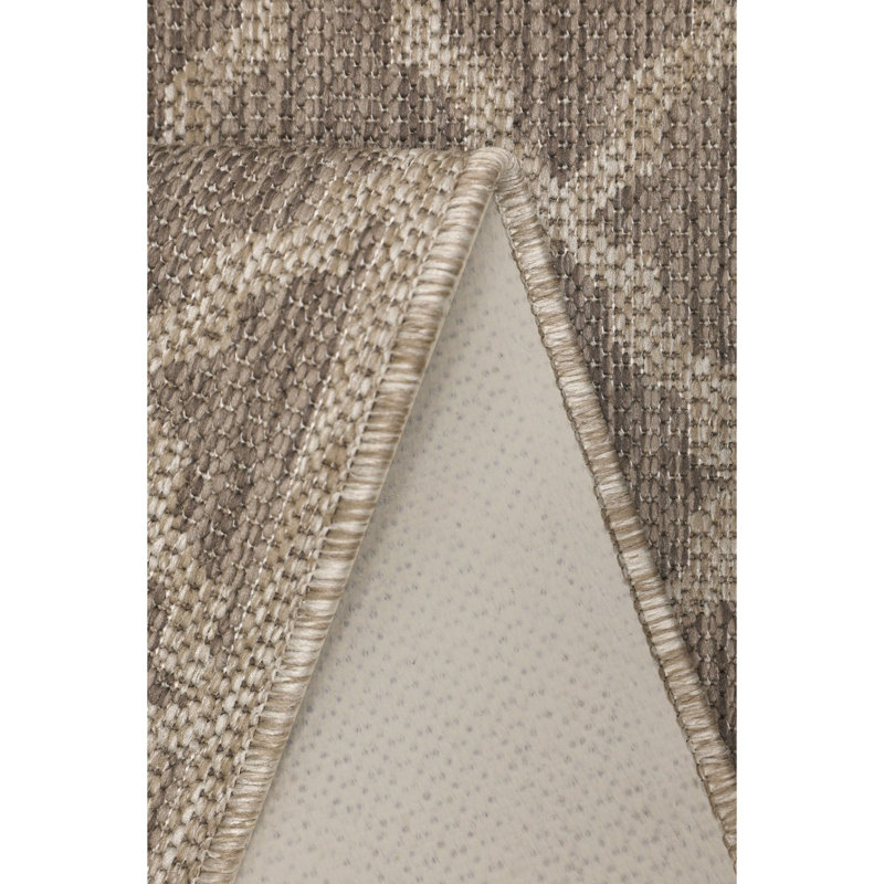 TRELLIS GREL FLATW LATTE 160/225cm, Rectangle 60 x 110 cm