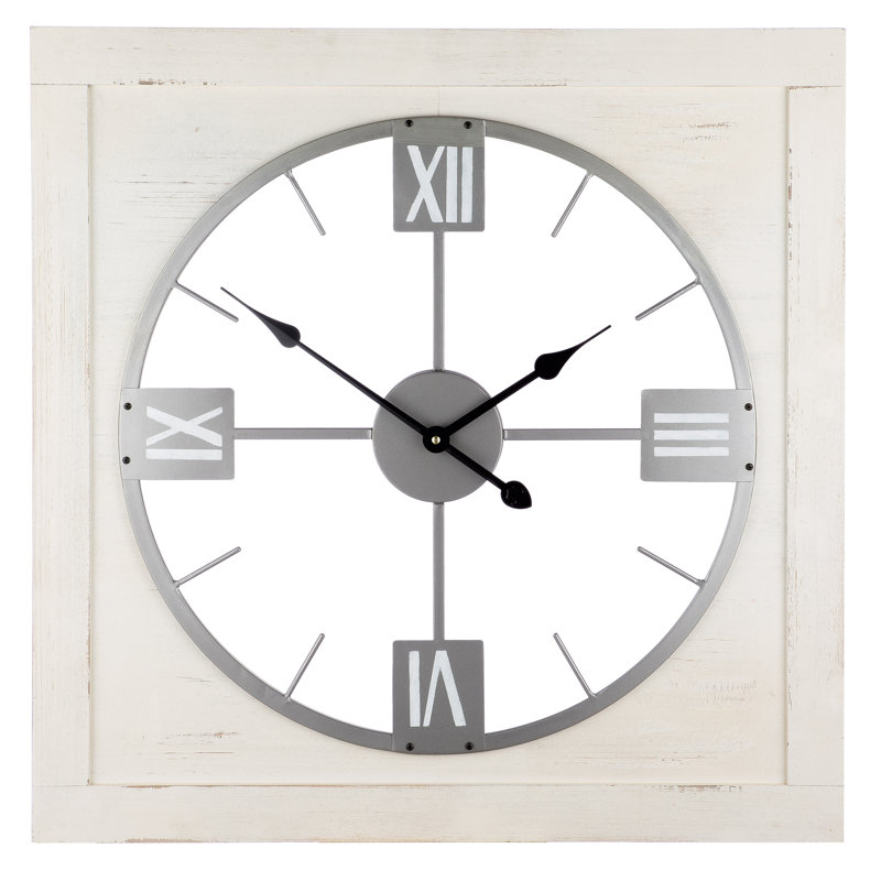Abdia Wood Wall Clock