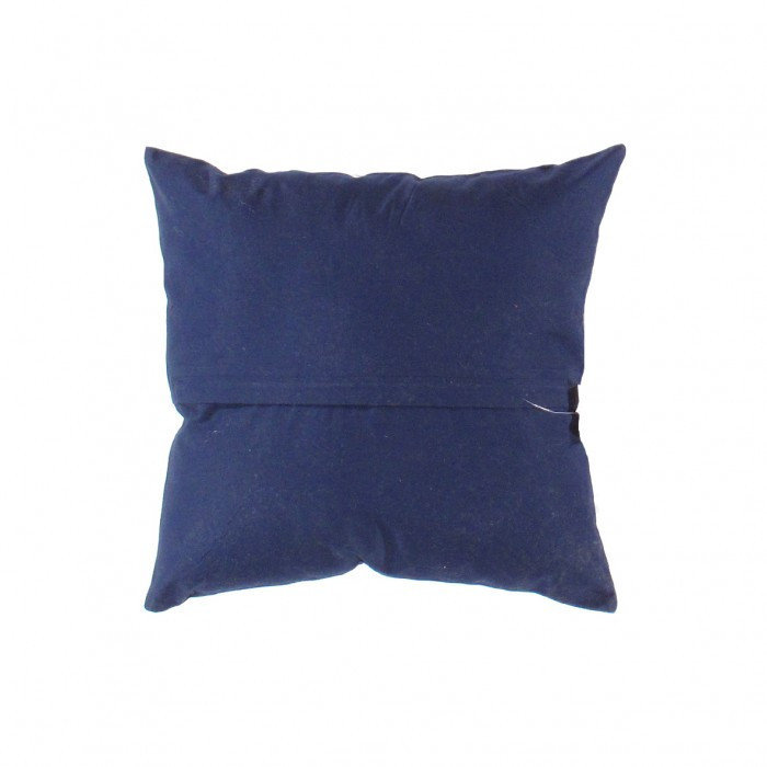 Throw Square Pillow Cover & Insert, 20"H x 20"W, White/Blue/Red/Gray Floral