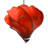 Handmade Moroccan Leather Ceiling Chandelier Orange  Atkins