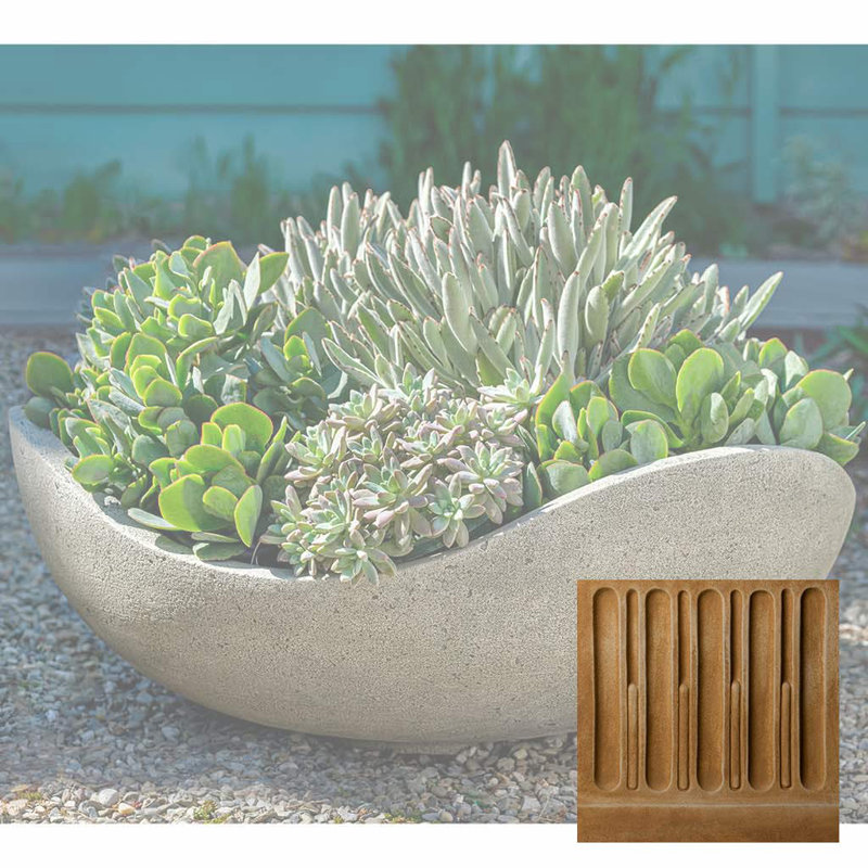 Handmade Pot Planter, Travertine