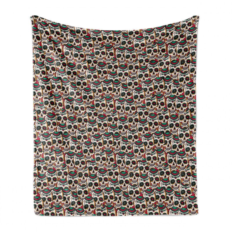 Hand Woven Throw Blanket, 60" W x 80" L