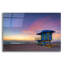 Art mural en verre Dovecove «South Beach Sunrise» par Rick Berk-335973303