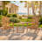 Solid Wood Adirondack Chairs (Set of 2)