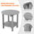 18" Outdoor All Weather Side Table-1508383612