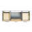 Jameal 54'' Solid Wood Single Bathroom Vanity with 0.75'' Carrara Marble Top Sink-811826004-845993116