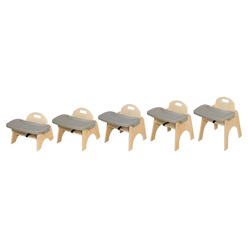 Chaise Woodie avec plateau réglable, 11 po