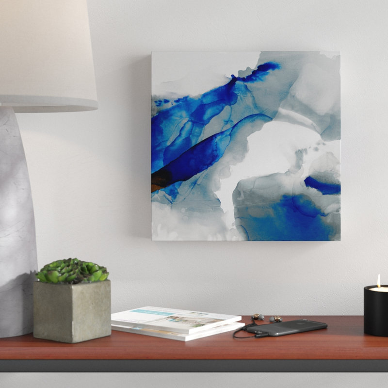 «Ephemeral III» par Sisa Jasper, reproduction d'art sur toile tendue, H 14 po x l 14 po x P 2 po