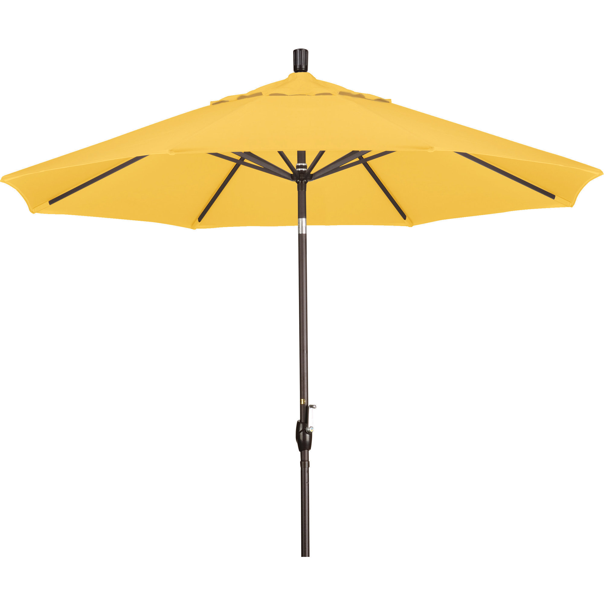 Iuka 108'' Outdoor Umbrella, Canvas Wheat Sunbrella® Canvas, 225