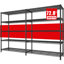61.2" W Wire Shelves For Storage Rack Shelving Unit 5-shelf Metal Shelf Rack Adjustable-1522041361-1515776251