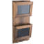 Cedres Wall 2 Slot Organiser with Key Hooks-1166153021