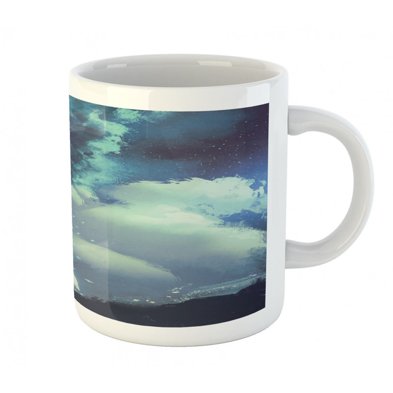 Grande tasse à café xmas balles