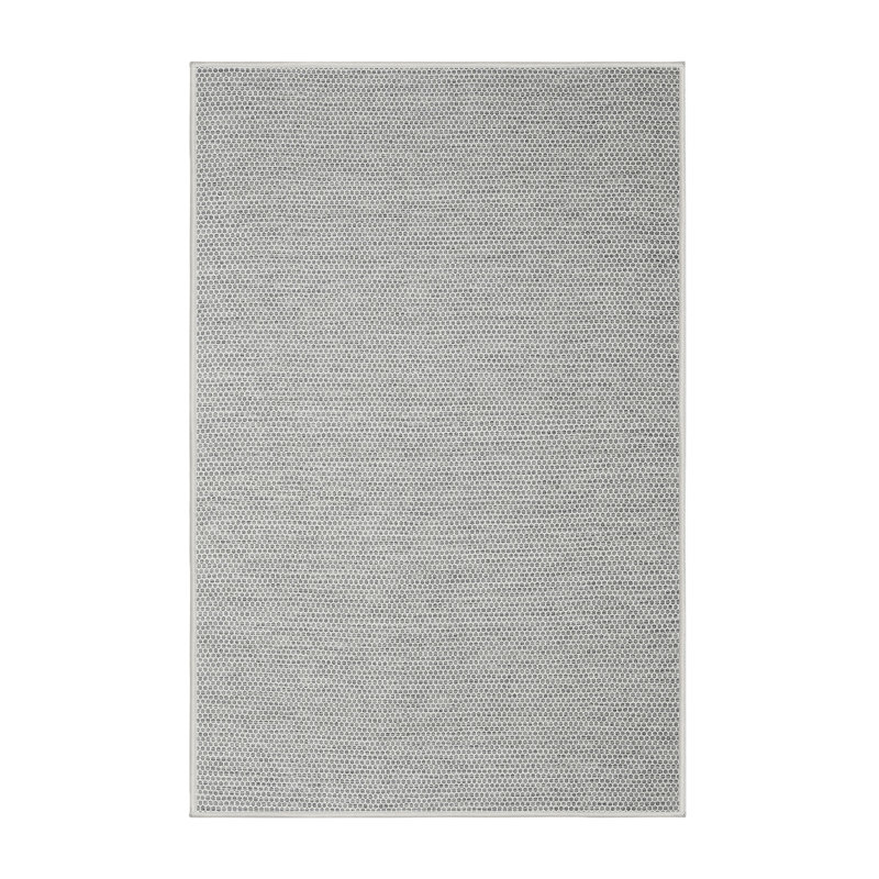 Tapis gris zone contemporaine Stoneham, Rectangle 5 pi x 7 pi