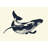 Blue Whale Sketch Outdoor Area Rug | Aquatic Animal Decor-701232977