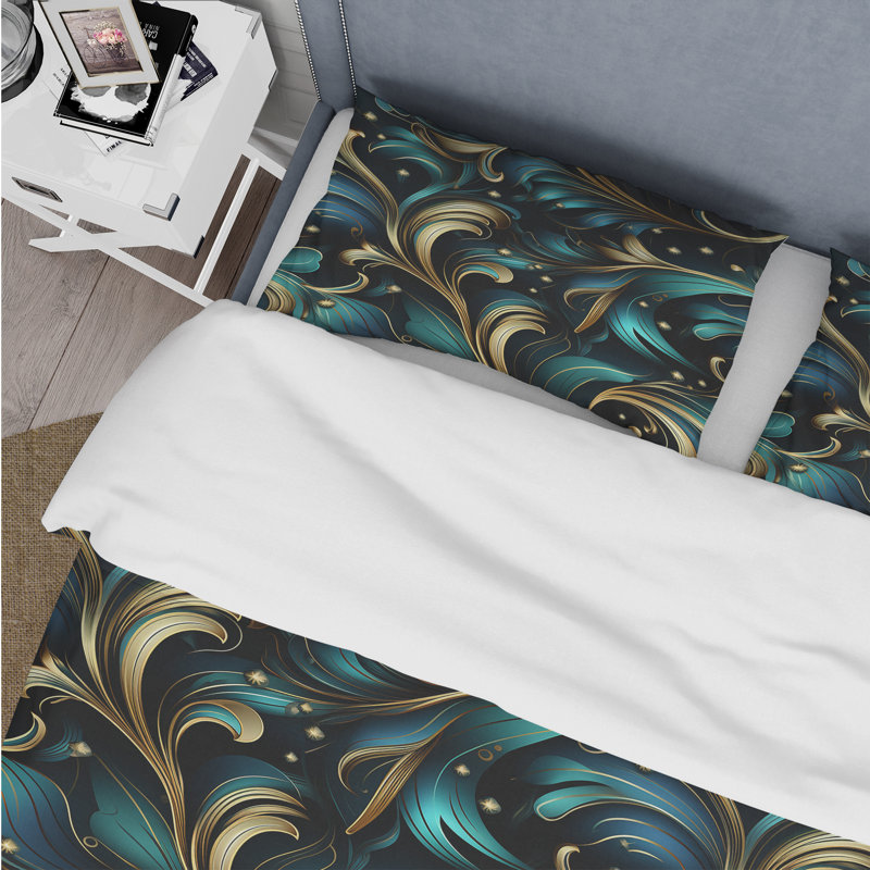 Ensemble de housse de couette Regla, Housse de couette pour grand lit et 2 taies décor