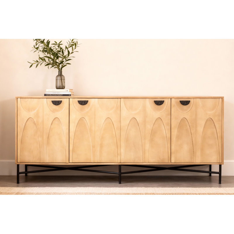 Buffet 4 portes Terrance - Naturel
