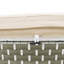 Ensemble de canapé modulaire d'extérieur rond en rotin à deux tons avec auvent rétractable, siège séparé et coussin amovible-623716128-623716131