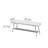 47.2in Wrought Iron Frame Shoe Storage Bench-109796063