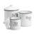 Metal Jar - Set of 3