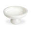 Palermo Pedestal Bowl White Marble