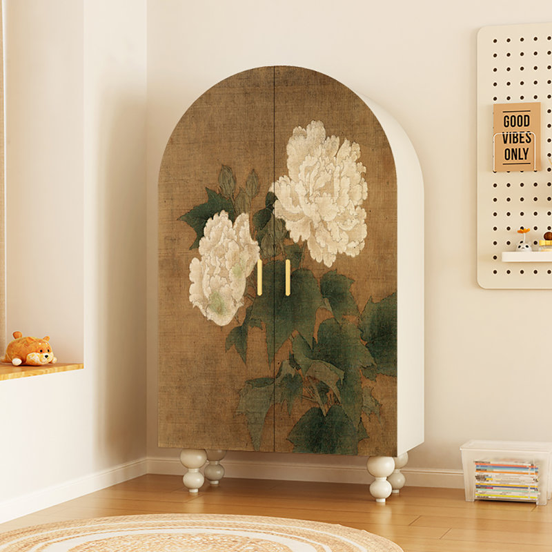 Armoire de rangement rétro de style français