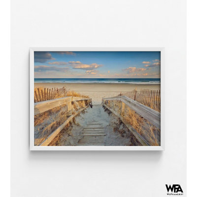 «Waiting For Summer» par Katherine Gendreau, «Relaxing Beach House Decor Idea», affiche d'art mural d'inspiration tropicale