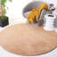Machine Washable Performance Faux Rabbit Fur Solid Color Area Rug-330552323