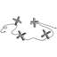 Tripod Trivet with Adjustable Elements