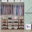 Étagère à chaussures verticale haute - étagère à chaussures étroite étroite pour petits espaces, étagère en bambou de 12 étages pour vestibule, placard, coin, porte, étagère à chaussures mince, rangement pour chaussures peu encombrant, empil