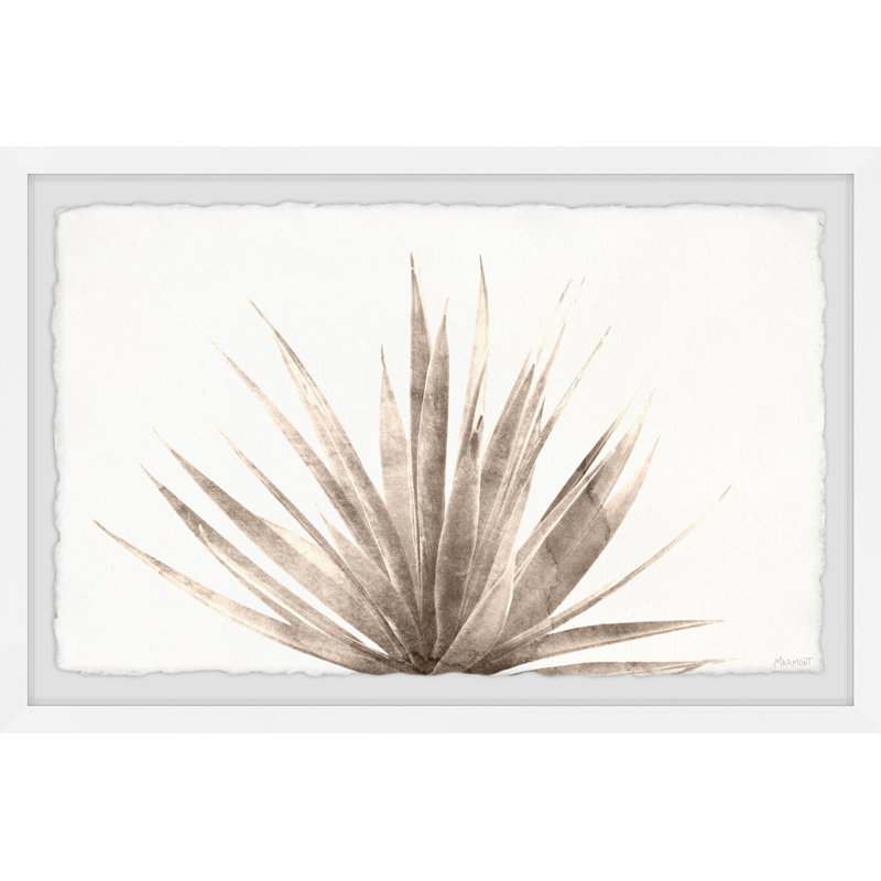 Leaves Spread Out - Single Picture Frame Print, 20cm H x 30cm W x 3.81cm D