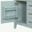 Meuble-lavabo de 30 po sans lavabo, base d'armoire seulement, armoire de salle de bain avec tiroirs, structure solide et panneau de fibres à densité moyenne-107238248