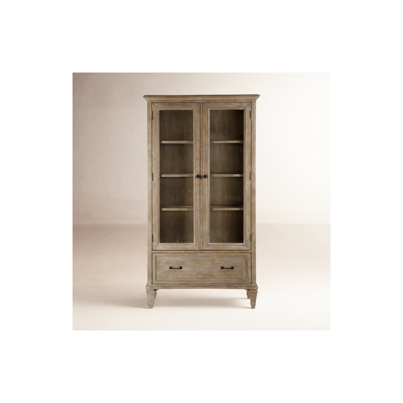 Kerey Storage Bookcase, Dove Tail Gray
