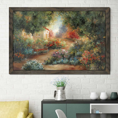 " Garden in Arles " Oil Print