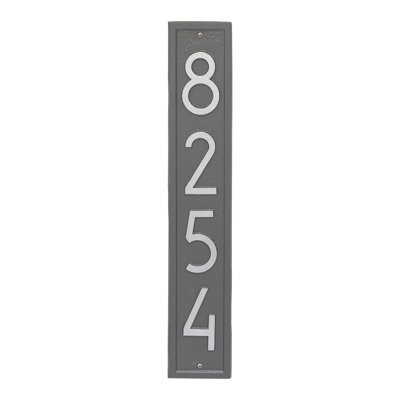 Vertical Modern Personalized Wall Mount