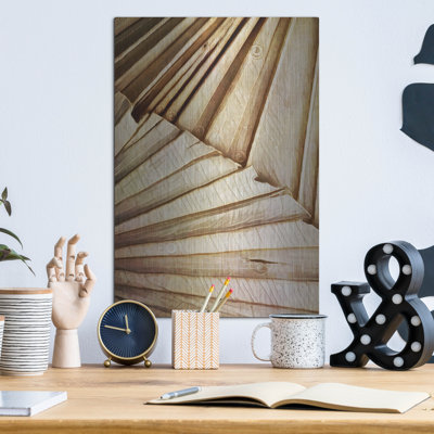 Art mural rouge en métal Red Barrel Studio® par Ashley Aldridge