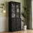 Marta 71" Kitchen Pantry（black）-124871969