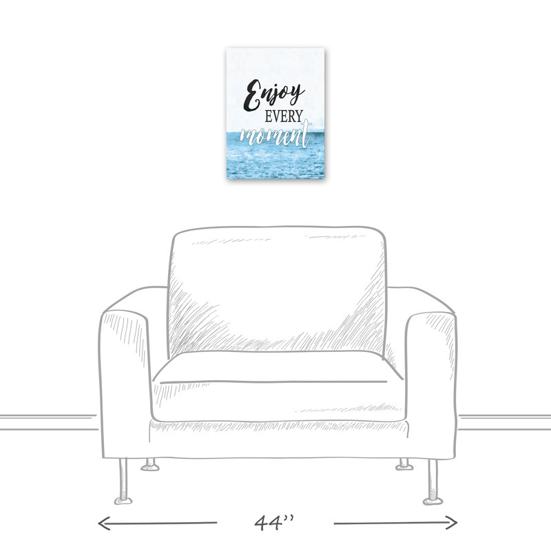 «Enjoy Every Moment» sur toile